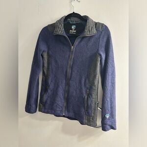 KUHL Alfpaca Fleece Full Zip Jacket Womens Purple